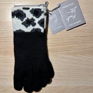 Hannah Rose 100% Cashmere Smart Phone Texting Gloves